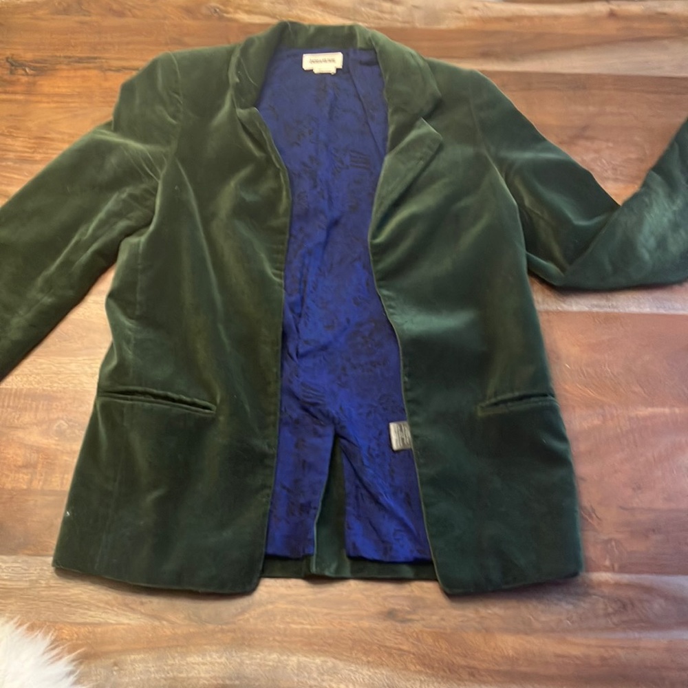 Vintage Green Zadig and Voltaire suit jacket